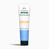 Tube of The Body Shop Skin Defence Hydrating Body Protector on a white background
