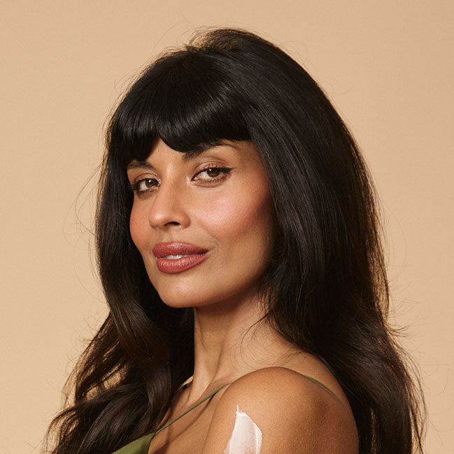 Jameela Jamil wearing The Body Shop Shea Body Butter